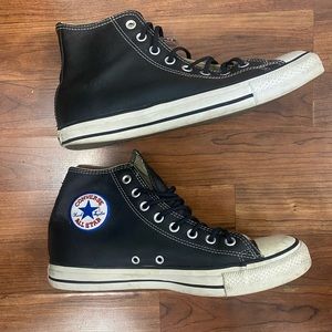 Vintage Converse Leather Sneakers